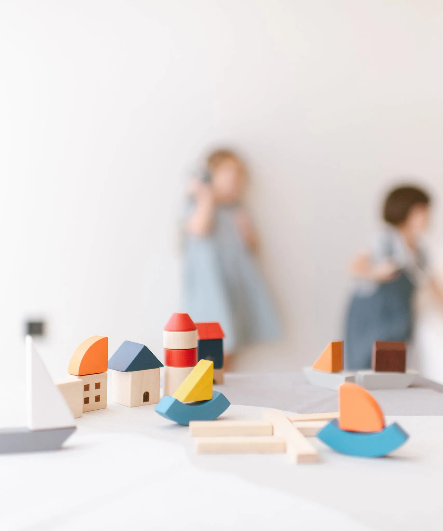 PlanToys Wooden Marina Blocks