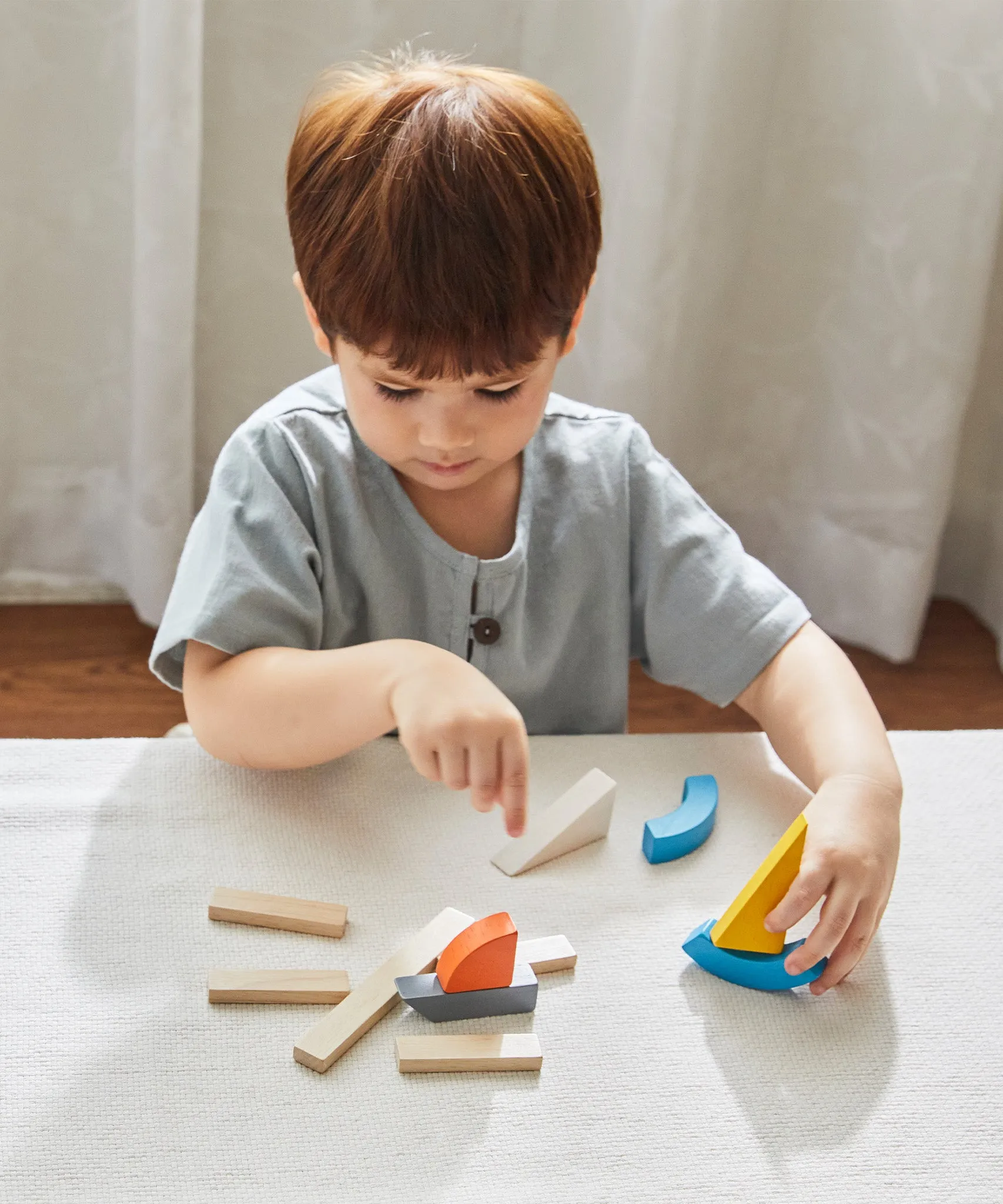 PlanToys Wooden Marina Blocks