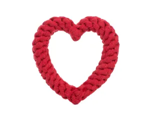 Red Heart 7" Rope Dog Toy