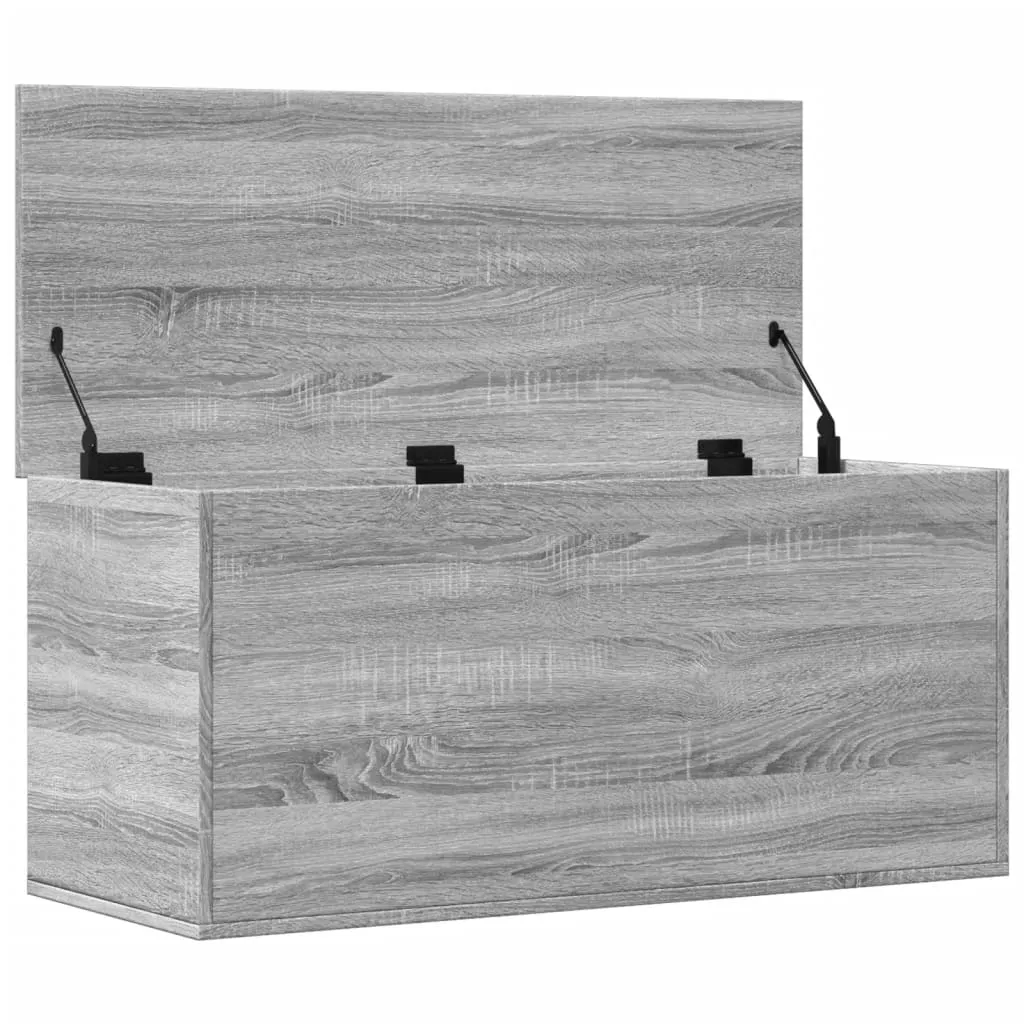 Storage Box Grey Sonoma 100x42x46 cm Engineered Wood