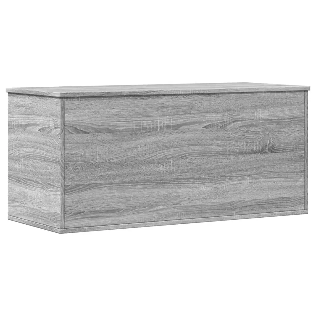 Storage Box Grey Sonoma 100x42x46 cm Engineered Wood