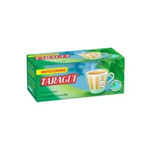 Taragüi Mate Cocido - Ready to Brew Yerba Mate Bags (box of 25 bags)