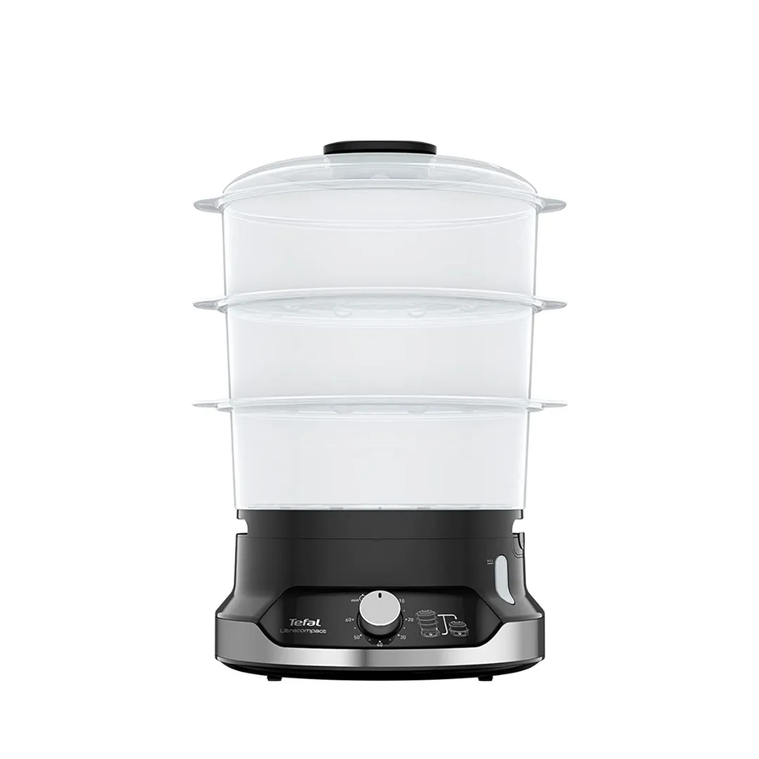 Tefal VC2048 9.0L Ultracompact 3-Bowl Food Steamer