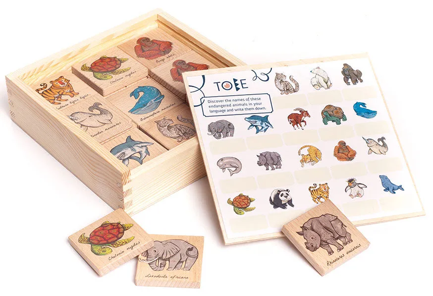 Tobe Endangered Animals Alphabet Game